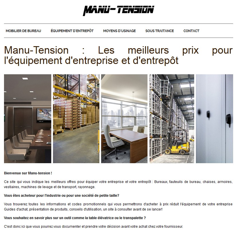 Détails : manu-tension