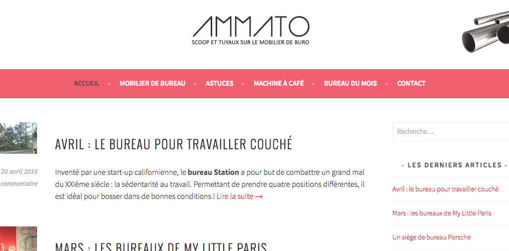 Mobilier de bureau - Ammato