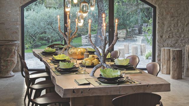 Détails : Table de ferme / Ta maison