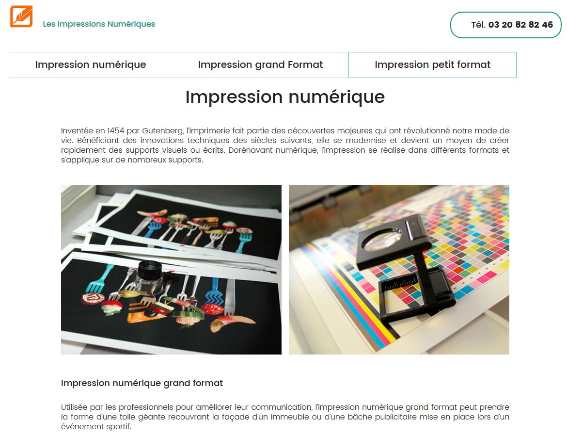 Impression numérique - Tout formats