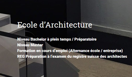 Détails : Formation complète en architecture