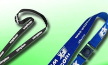 Détails : lanyard personnalisé