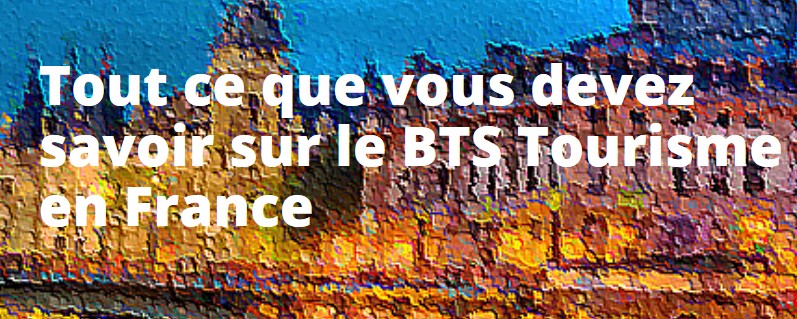 bts tourisme en France